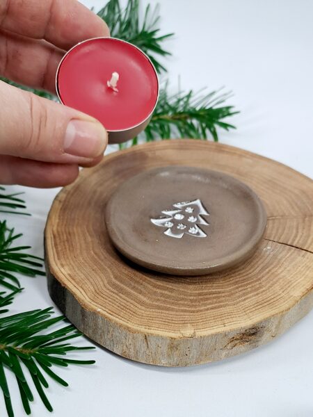 "Small Christmas Tree" plate